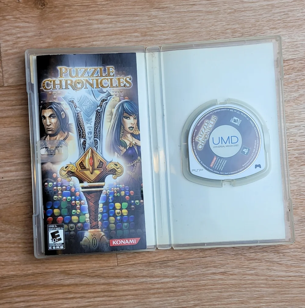 Sony PSP Puzzle Chronicles Video Game - Multicolor